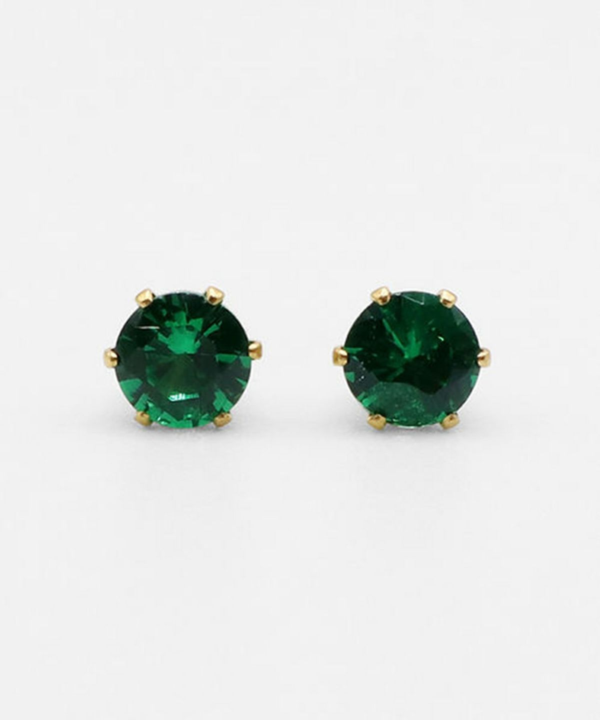 ワングレインキュービックステンレスピアス