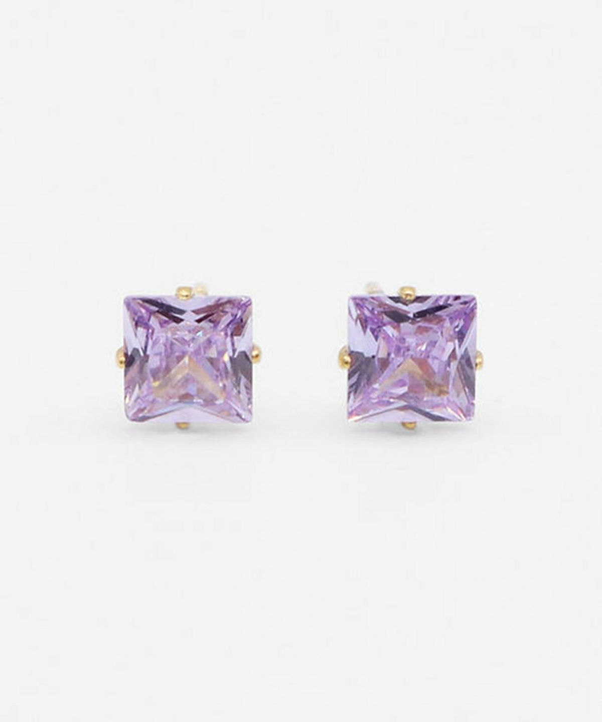 ワングレインキュービックステンレスピアス