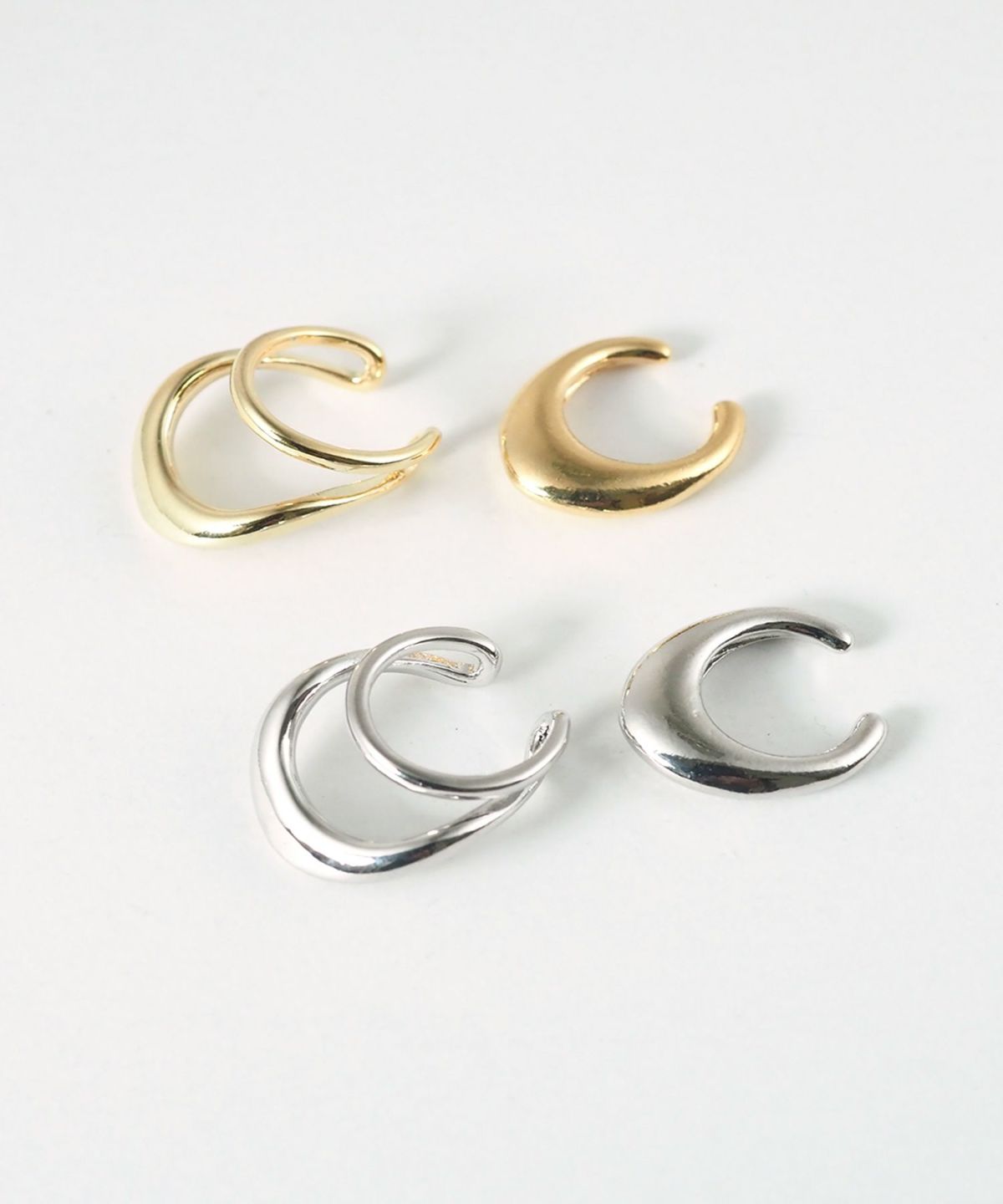 ラウンドセットイヤーカフ