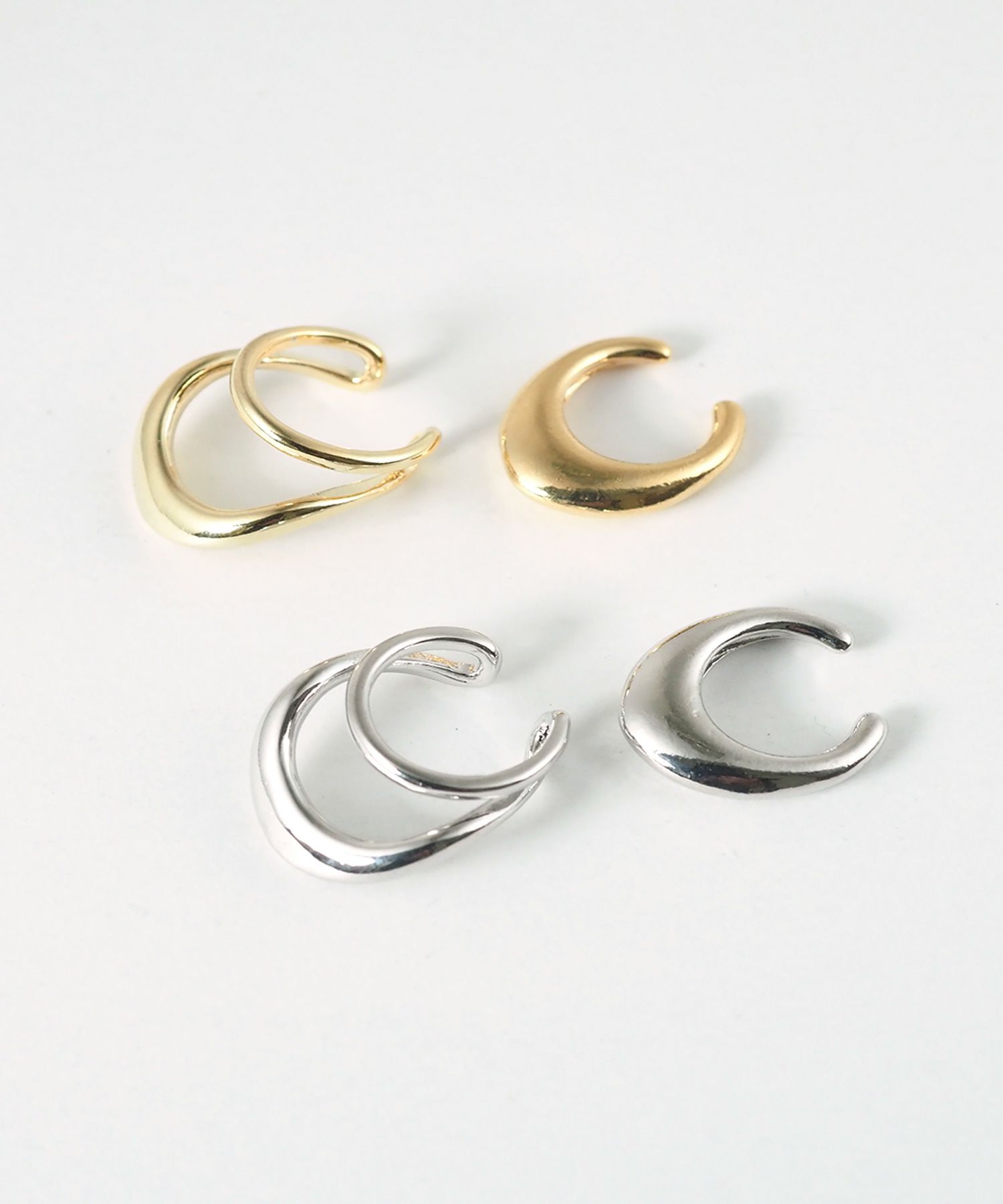 ラウンドセットイヤーカフ