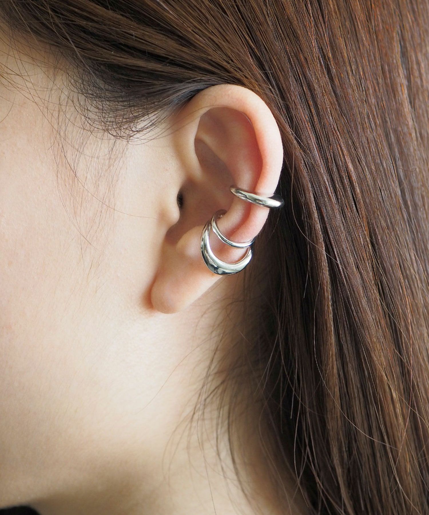 ラウンドセットイヤーカフ