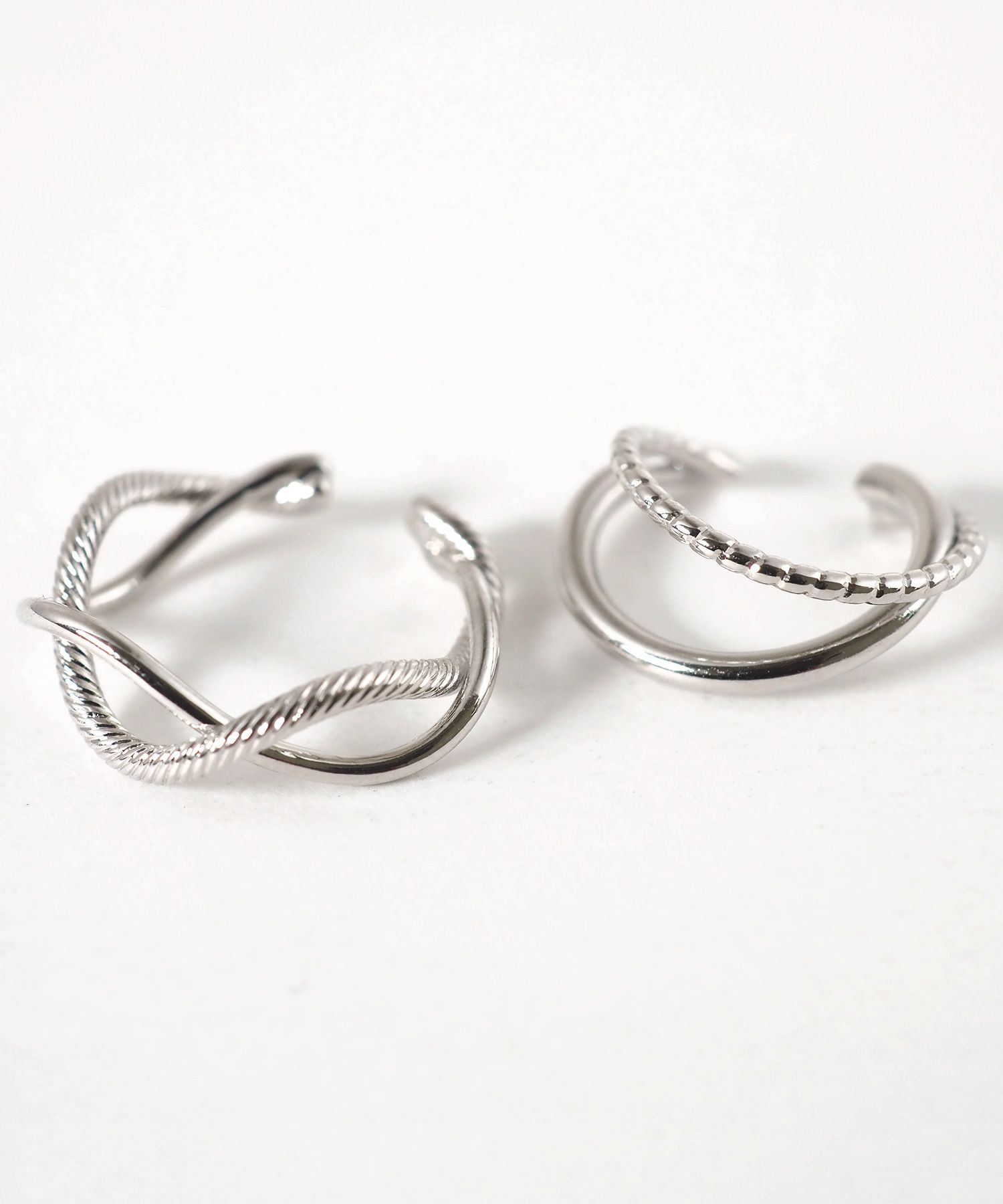 クロスセットイヤーカフ