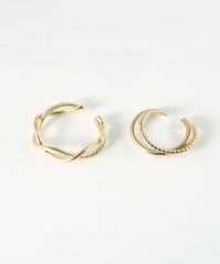 クロスセットイヤーカフ