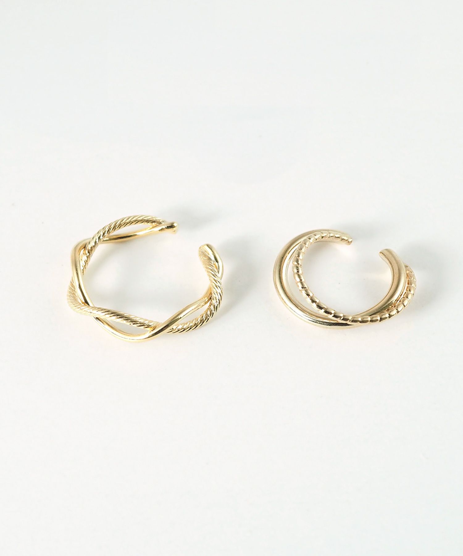 クロスセットイヤーカフ