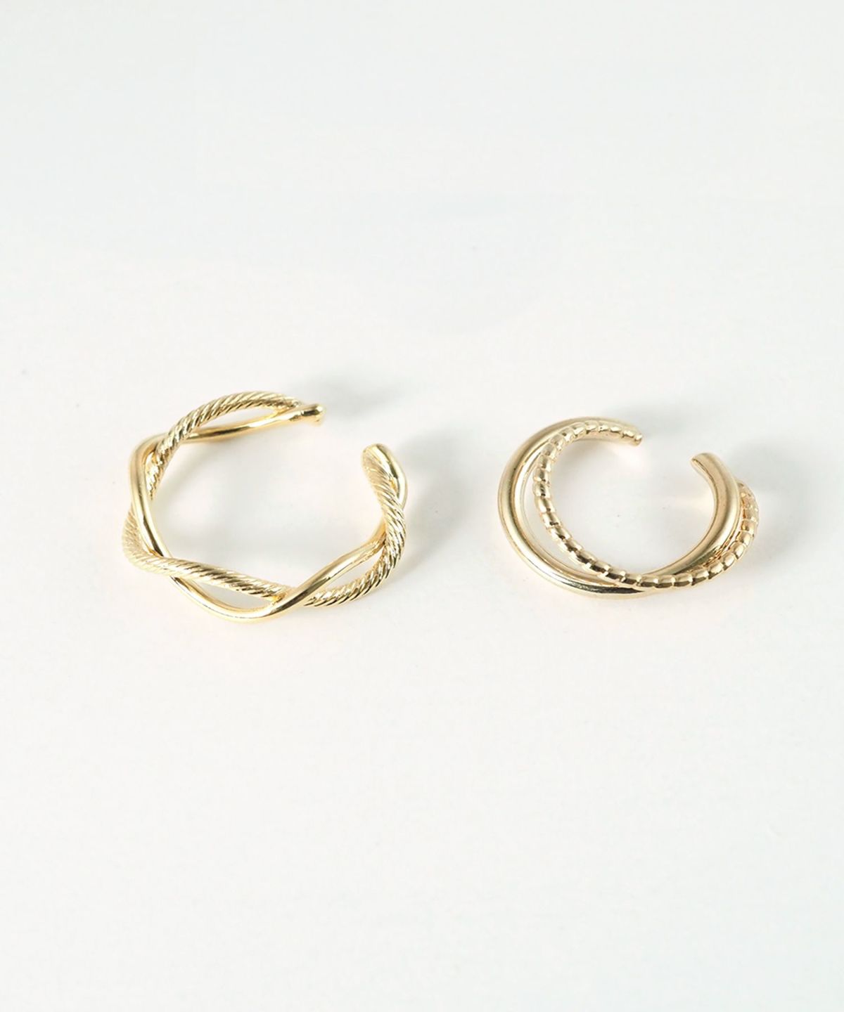 クロスセットイヤーカフ