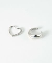 ハートセットイヤーカフ