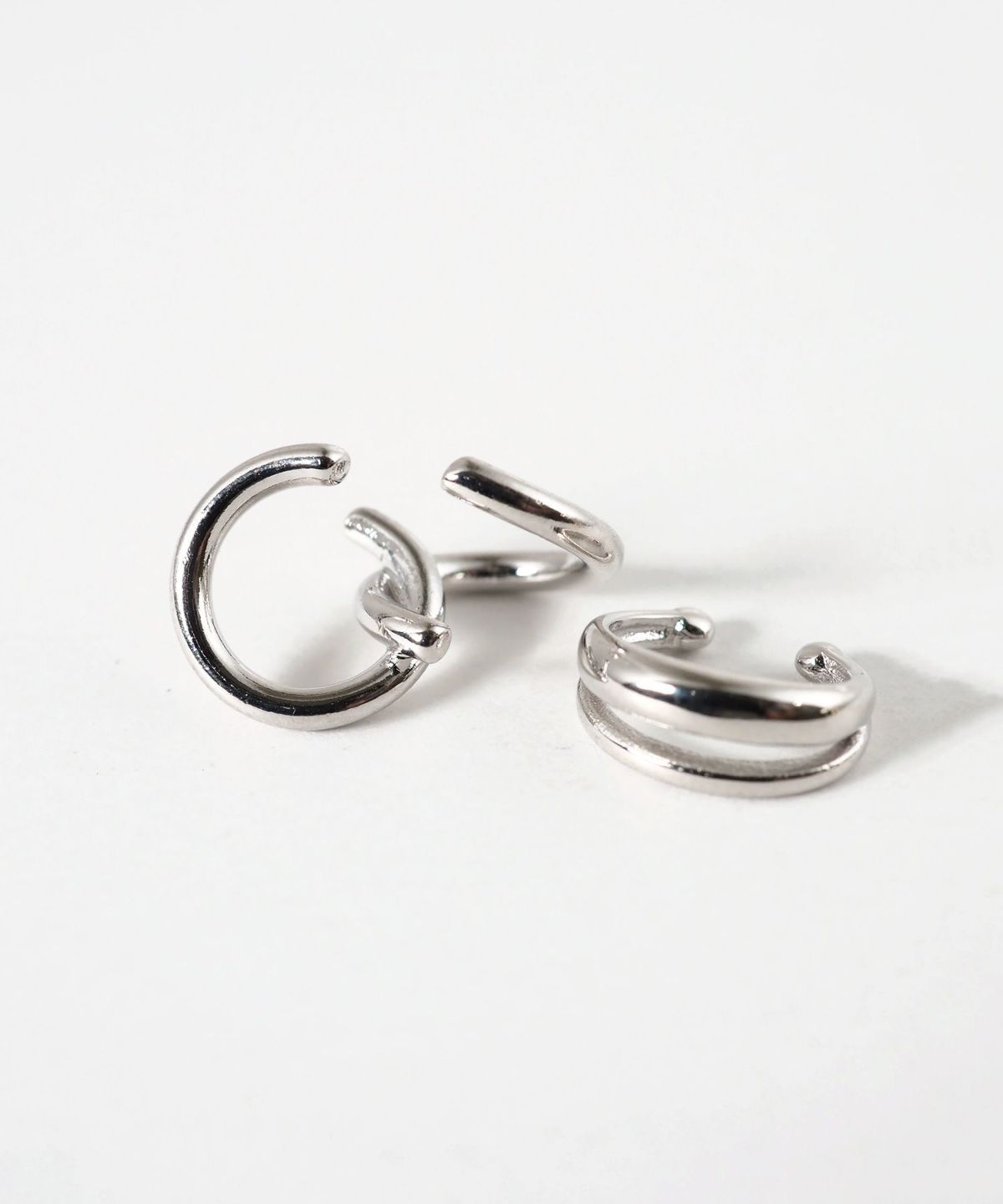 クロスサークルセットイヤーカフ