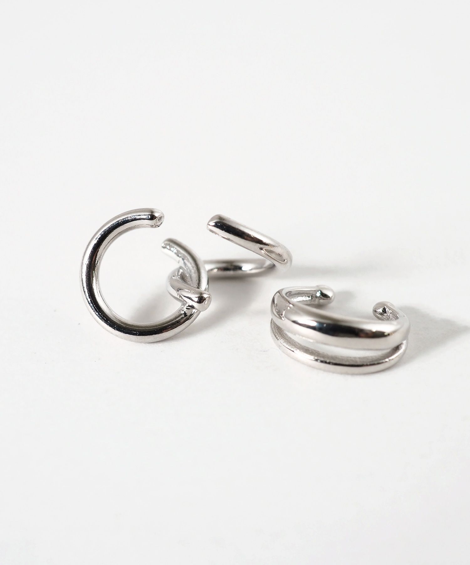 クロスサークルセットイヤーカフ