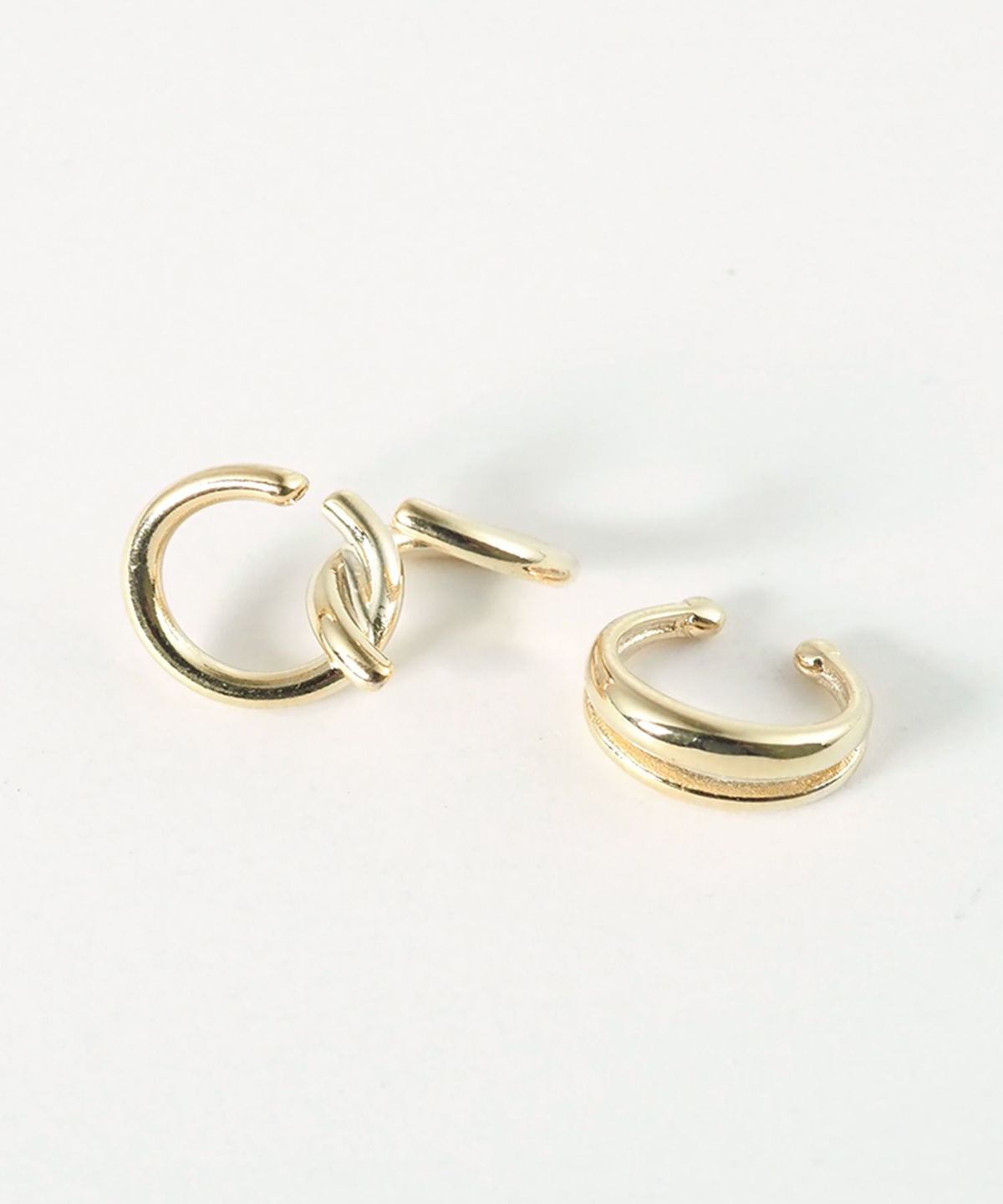 クロスサークルセットイヤーカフ