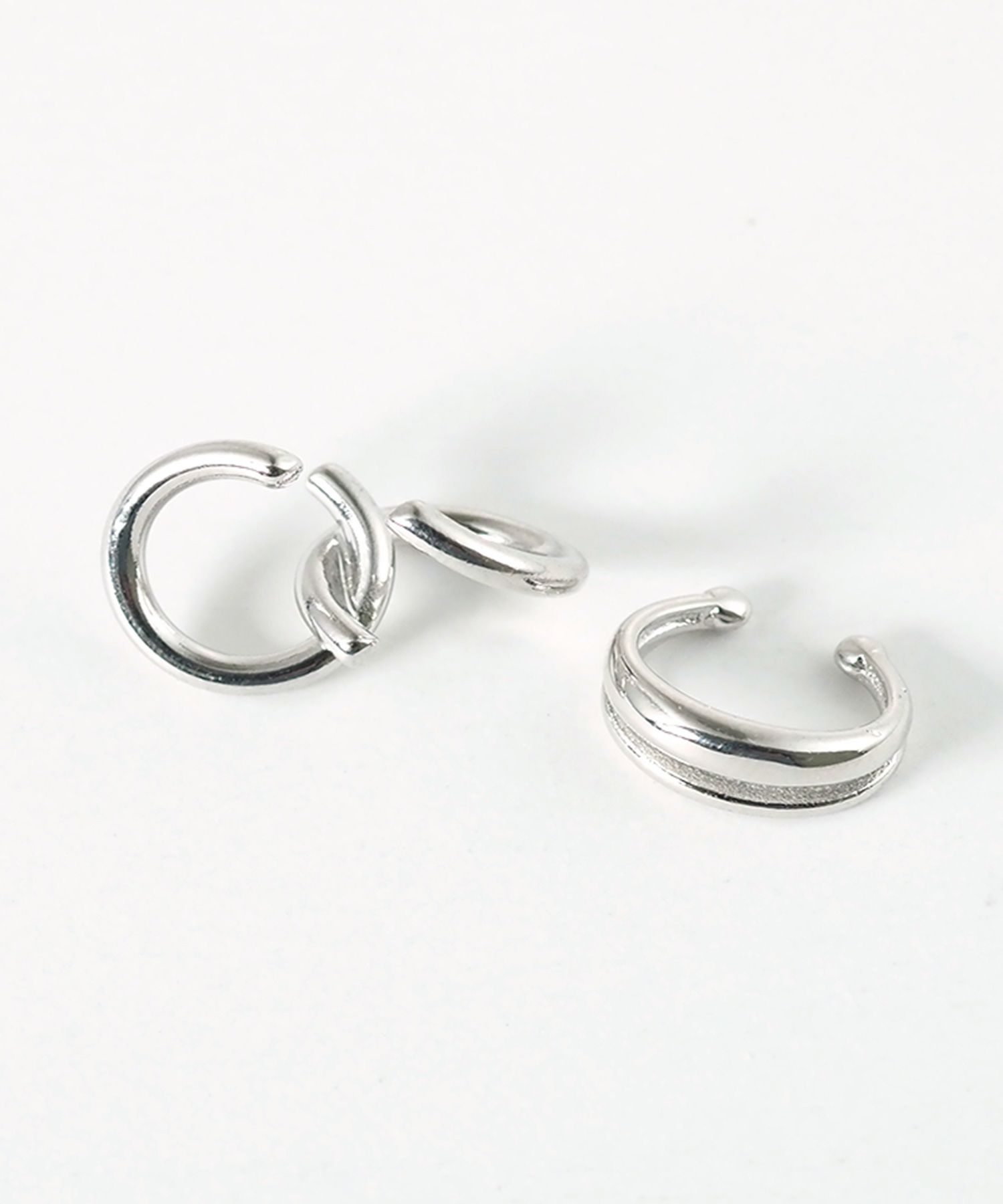 クロスサークルセットイヤーカフ