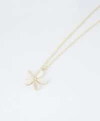 フラワーキャッツアイネックレス