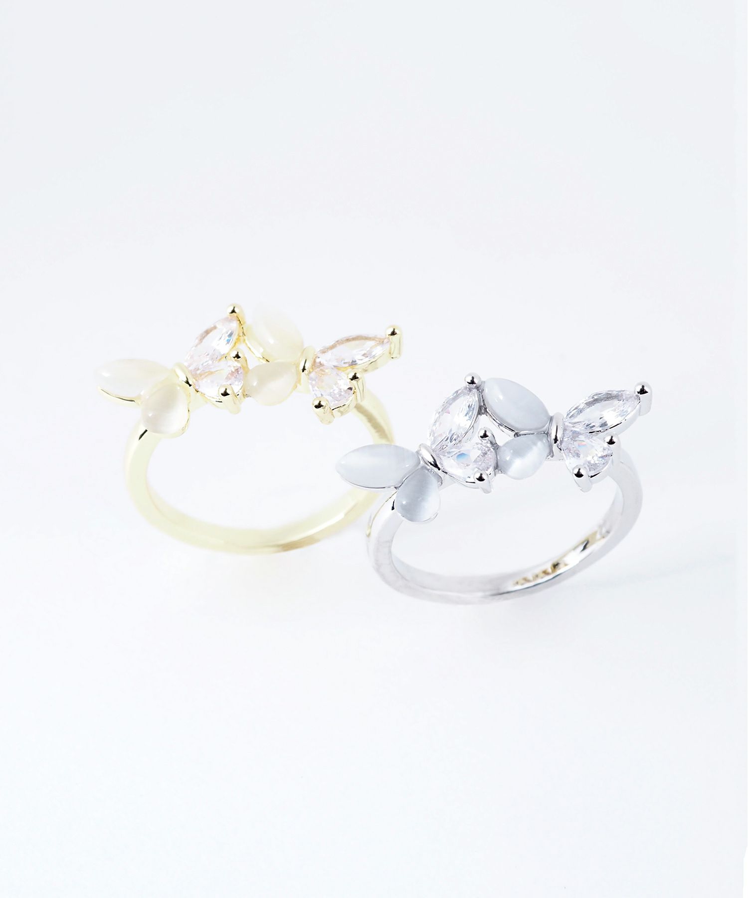 ダブルバタフライリング