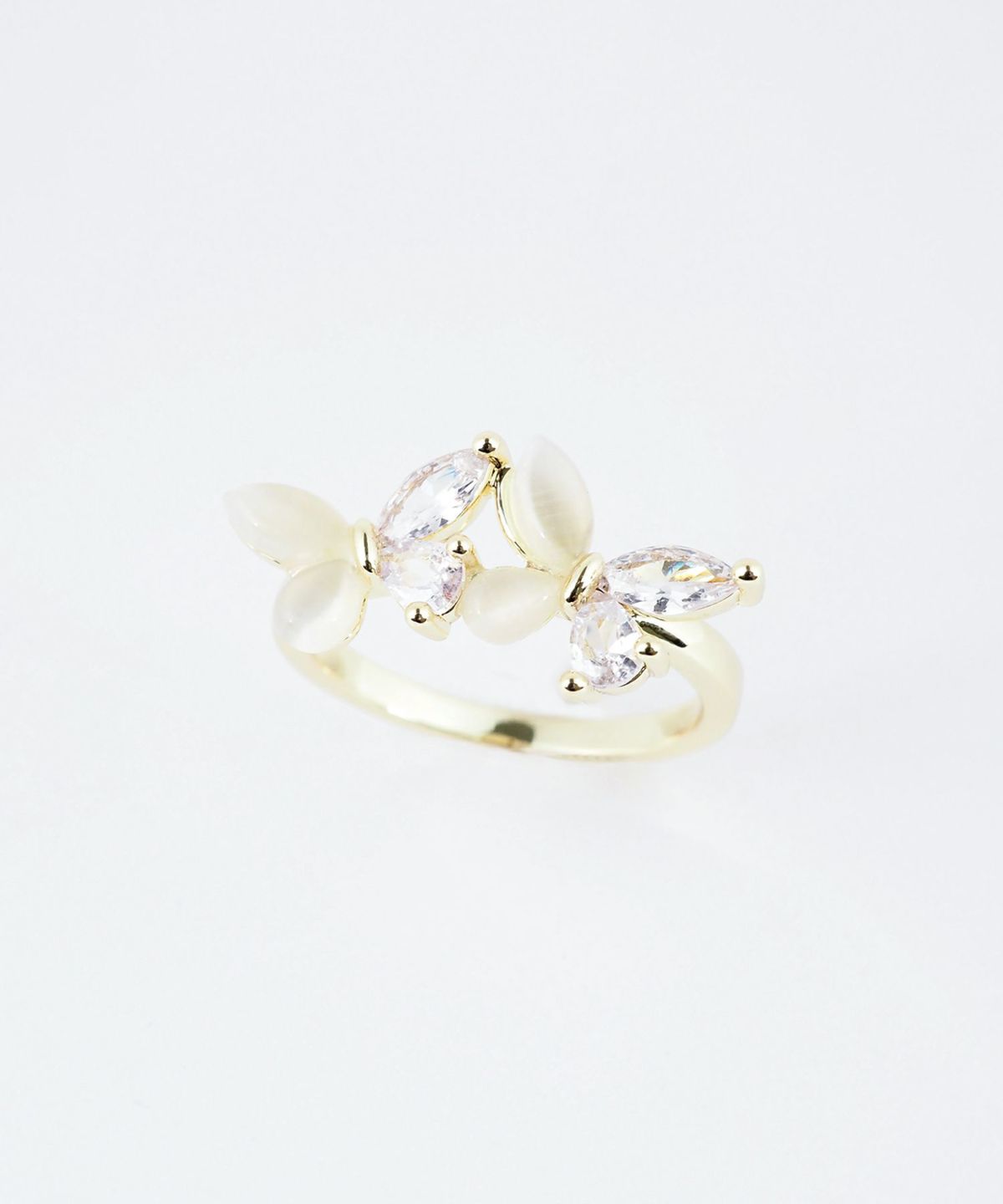 ダブルバタフライリング