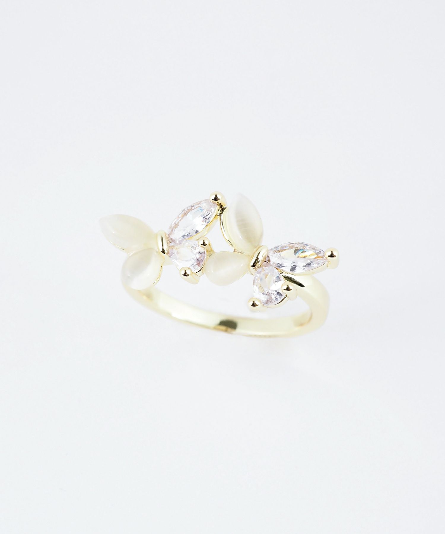 ダブルバタフライリング