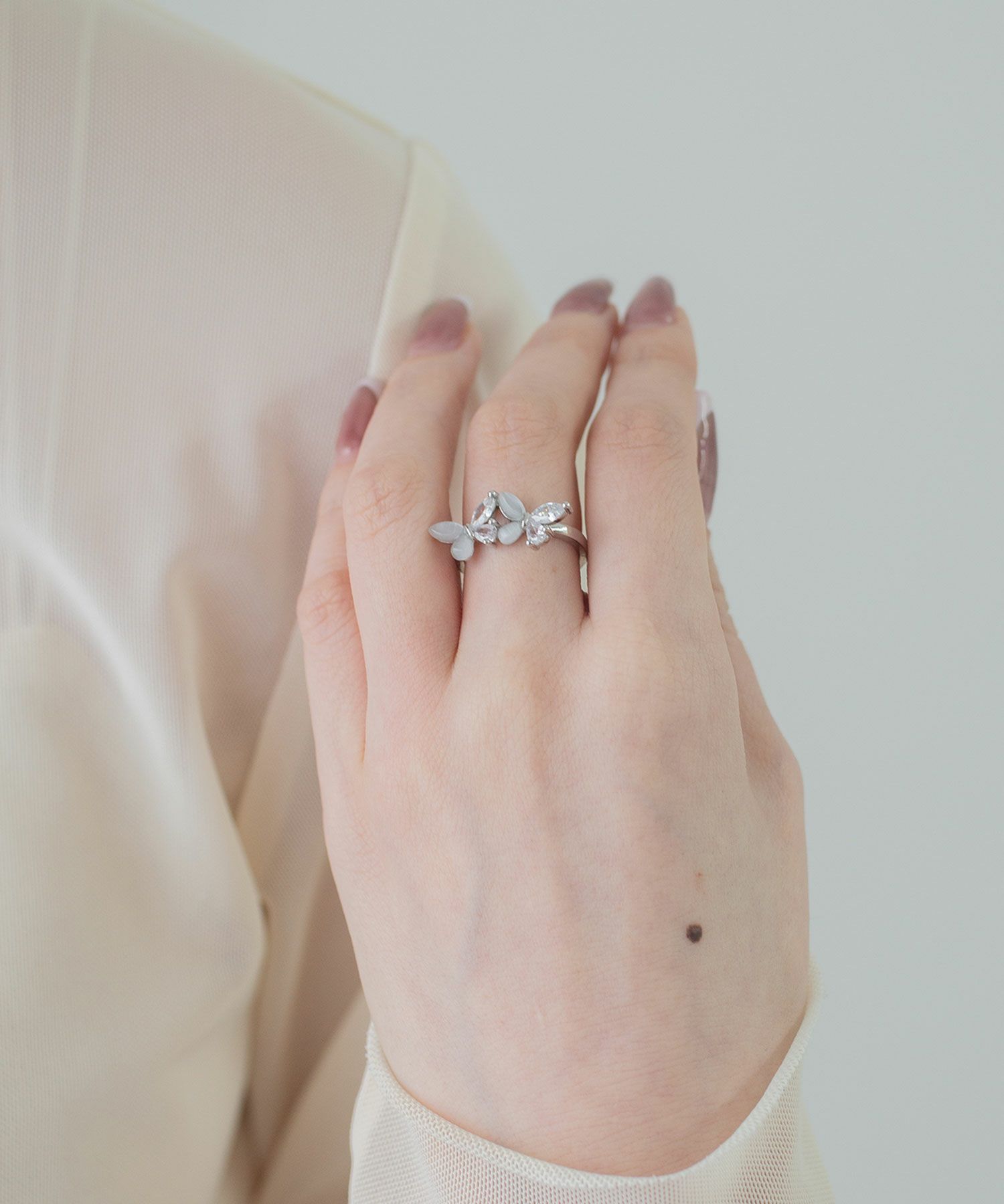 ダブルバタフライリング