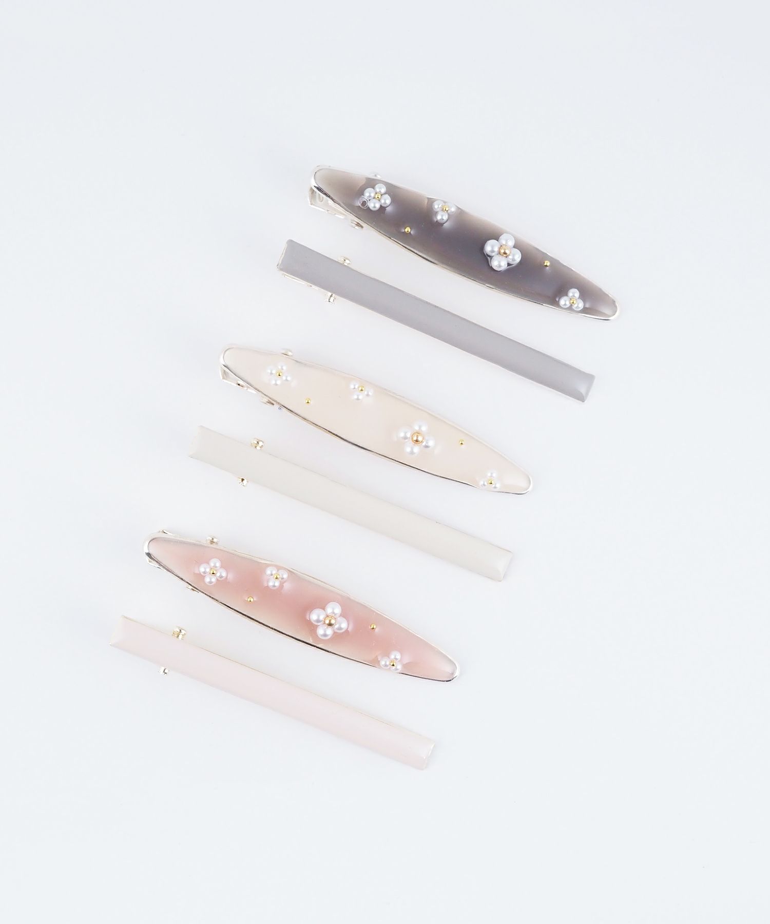 パールフラワーセットエポクリップ