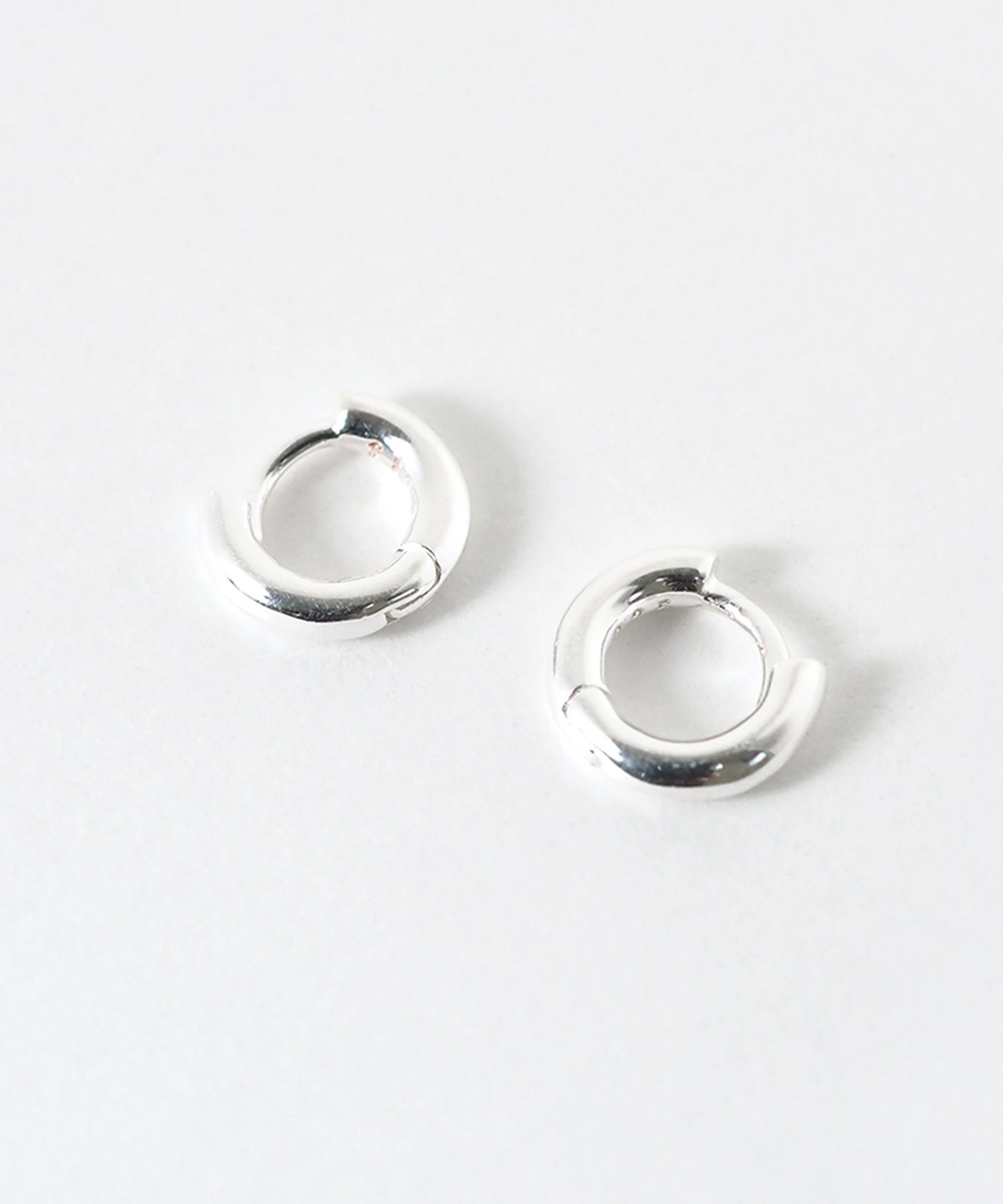 [SV925]ミニマルフープワンタッチピアス
