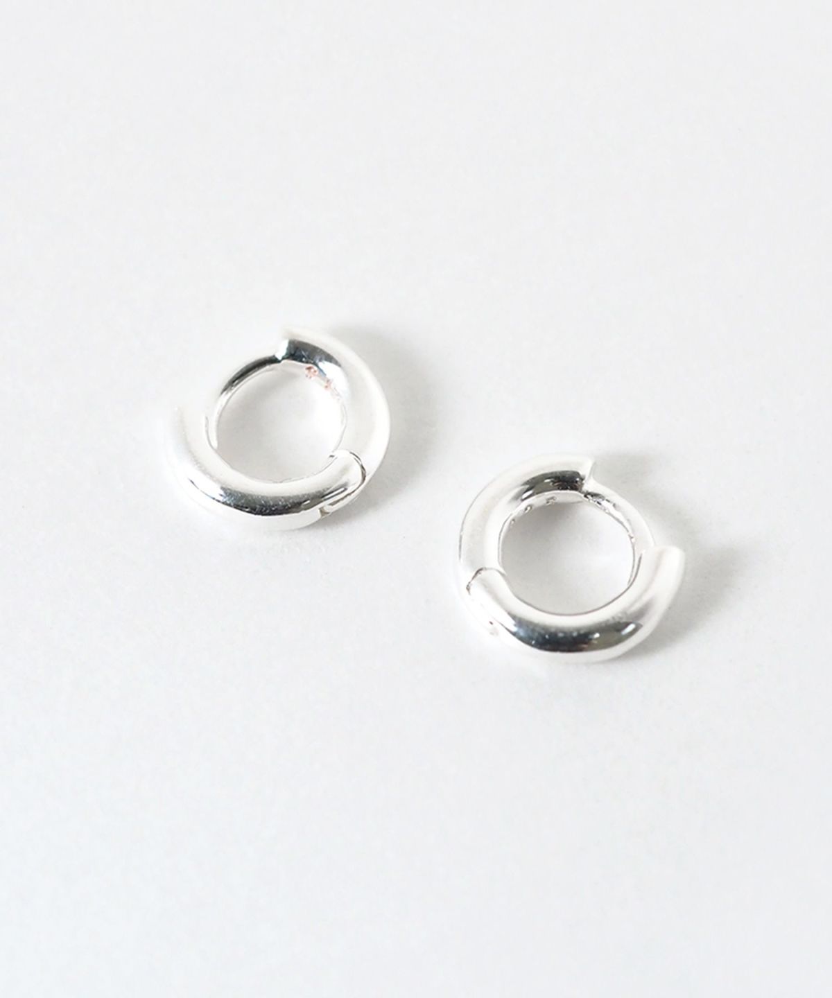[SV925]ミニマルフープワンタッチピアス