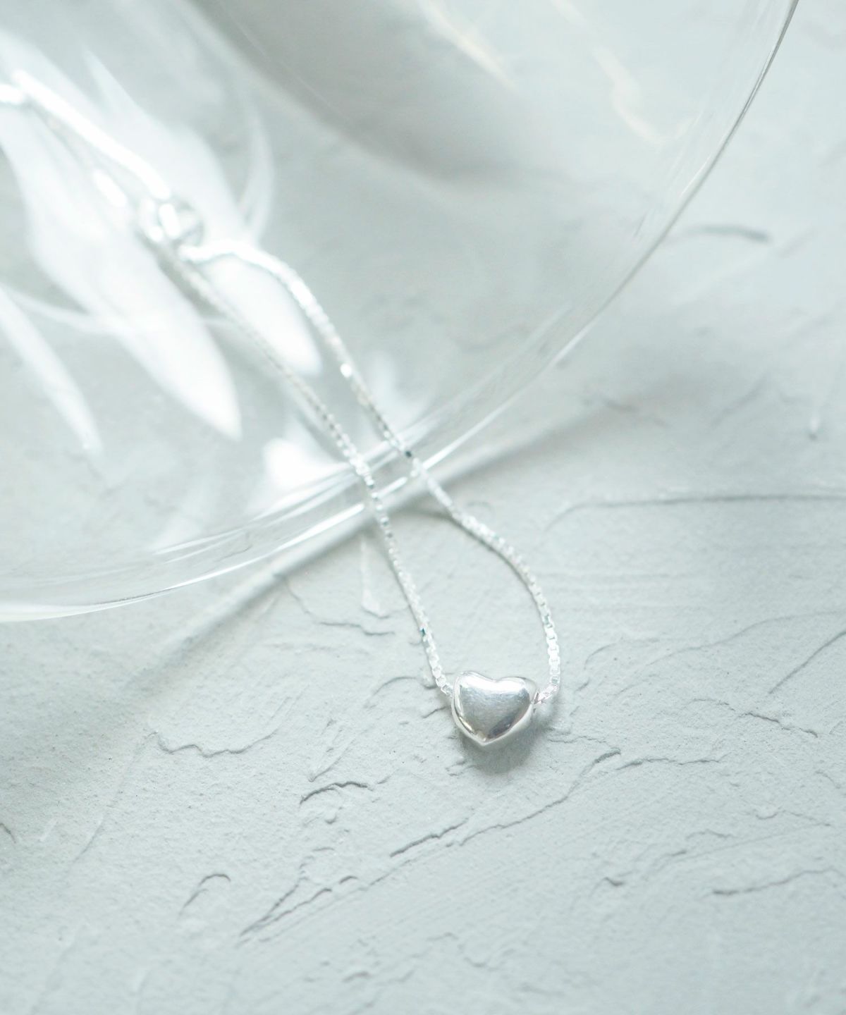 [SV925]パフィーハートネックレス