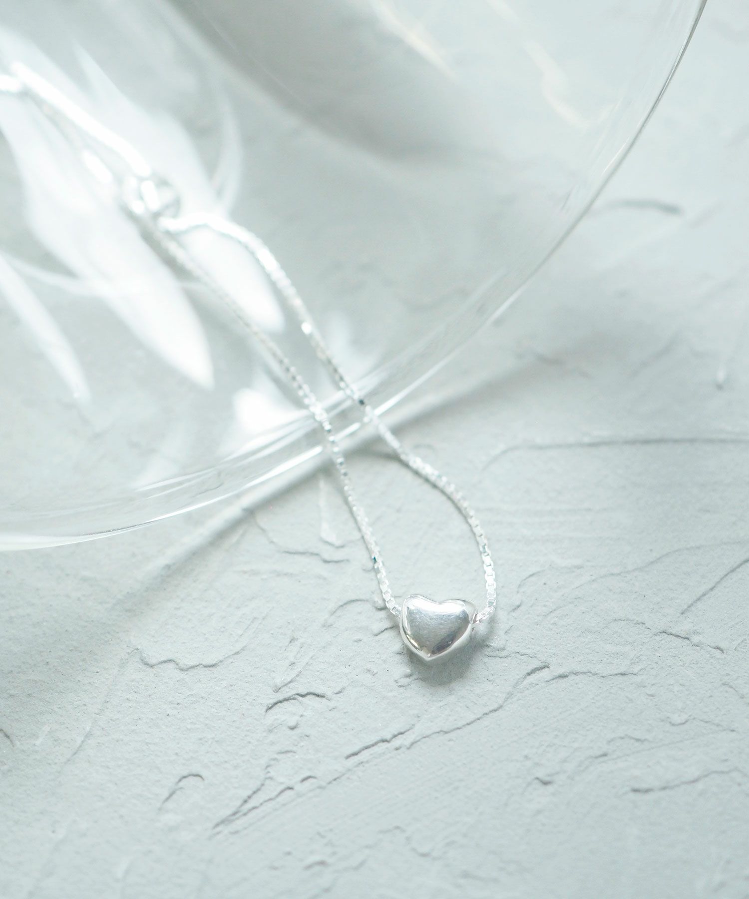 [SV925]パフィーハートネックレス