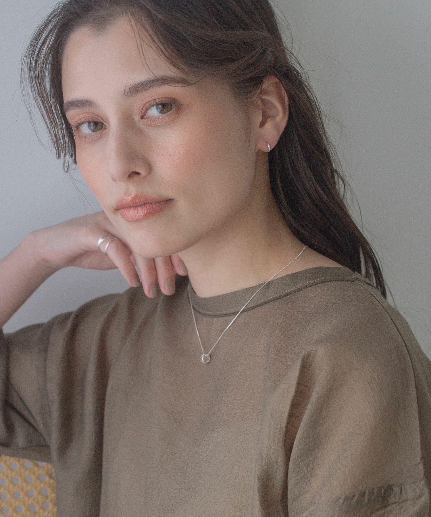 [SV925]グリーユリングプチペンダント