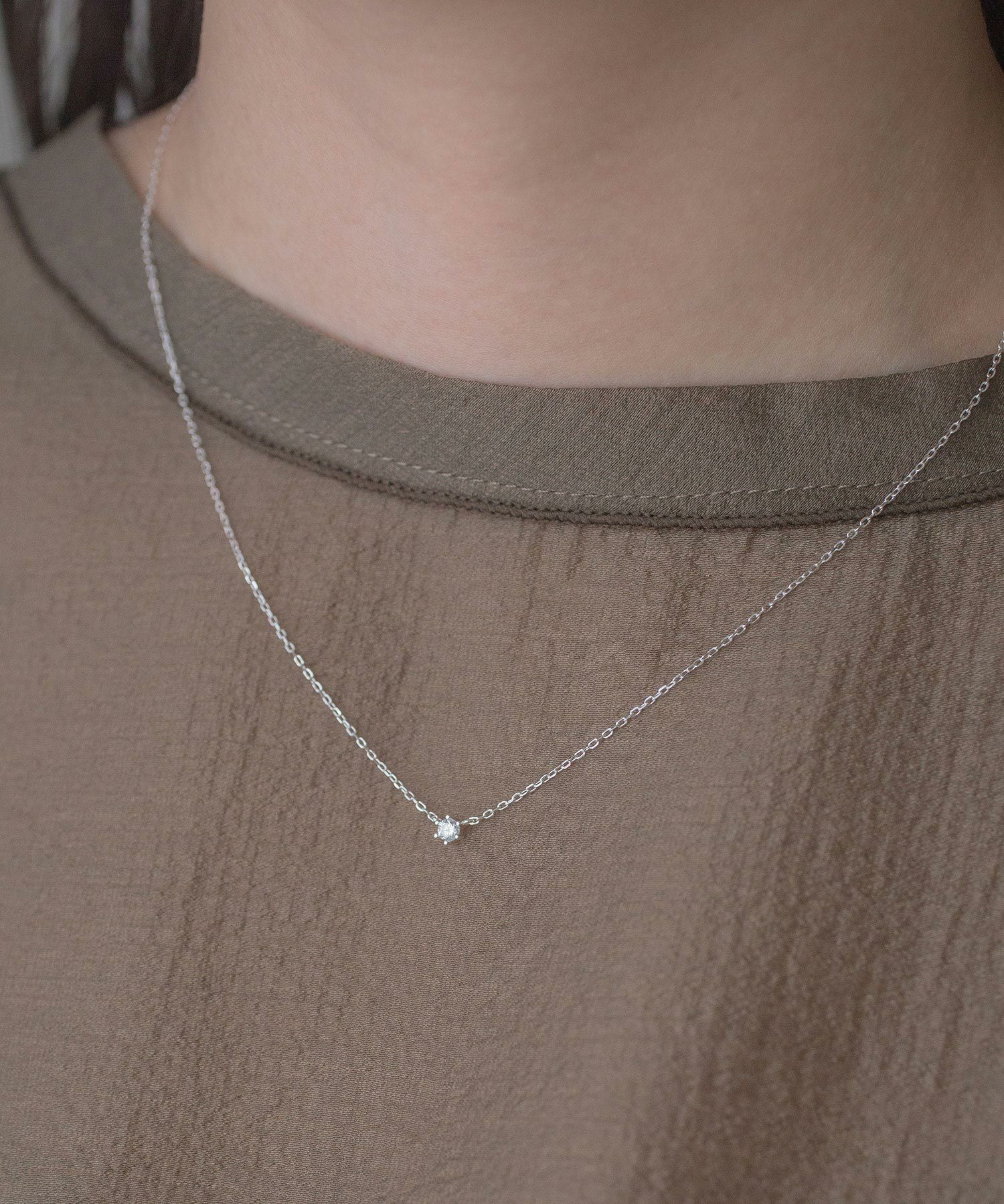 [SV925]ステラジルコニアプチペンダント