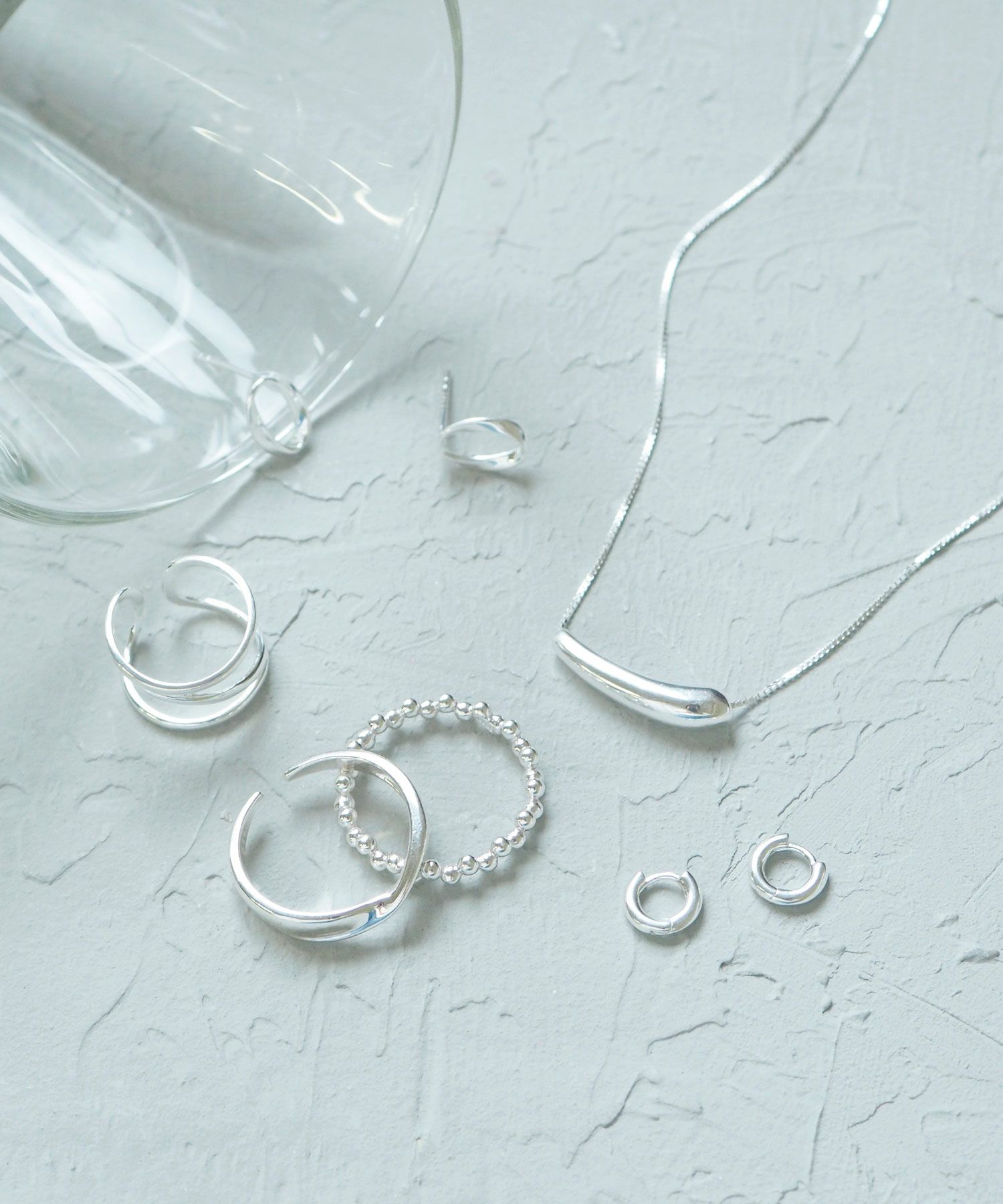 [SV925]ラウンドバーネックレス