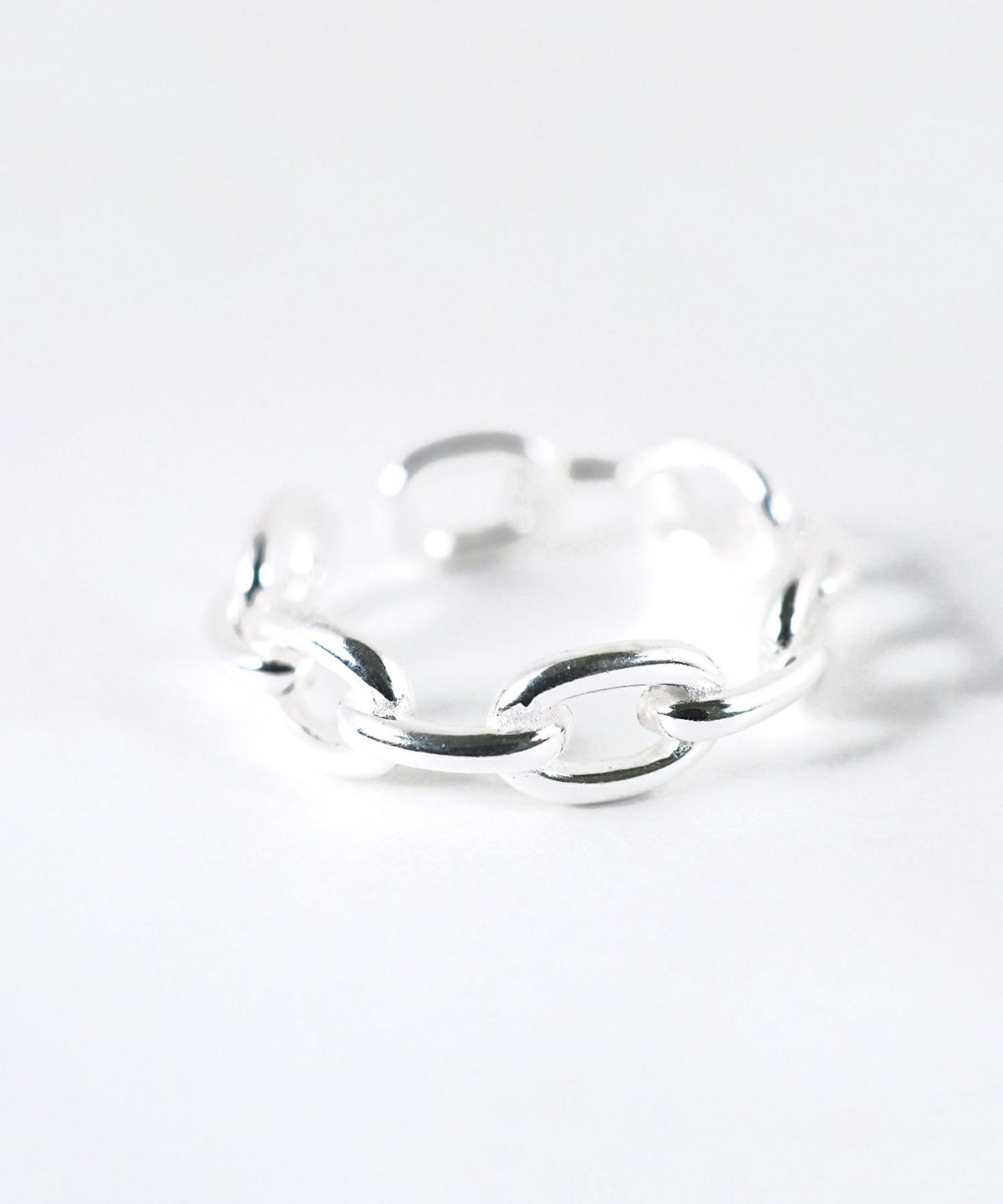 [SV925]チェーンデザインオープンリング