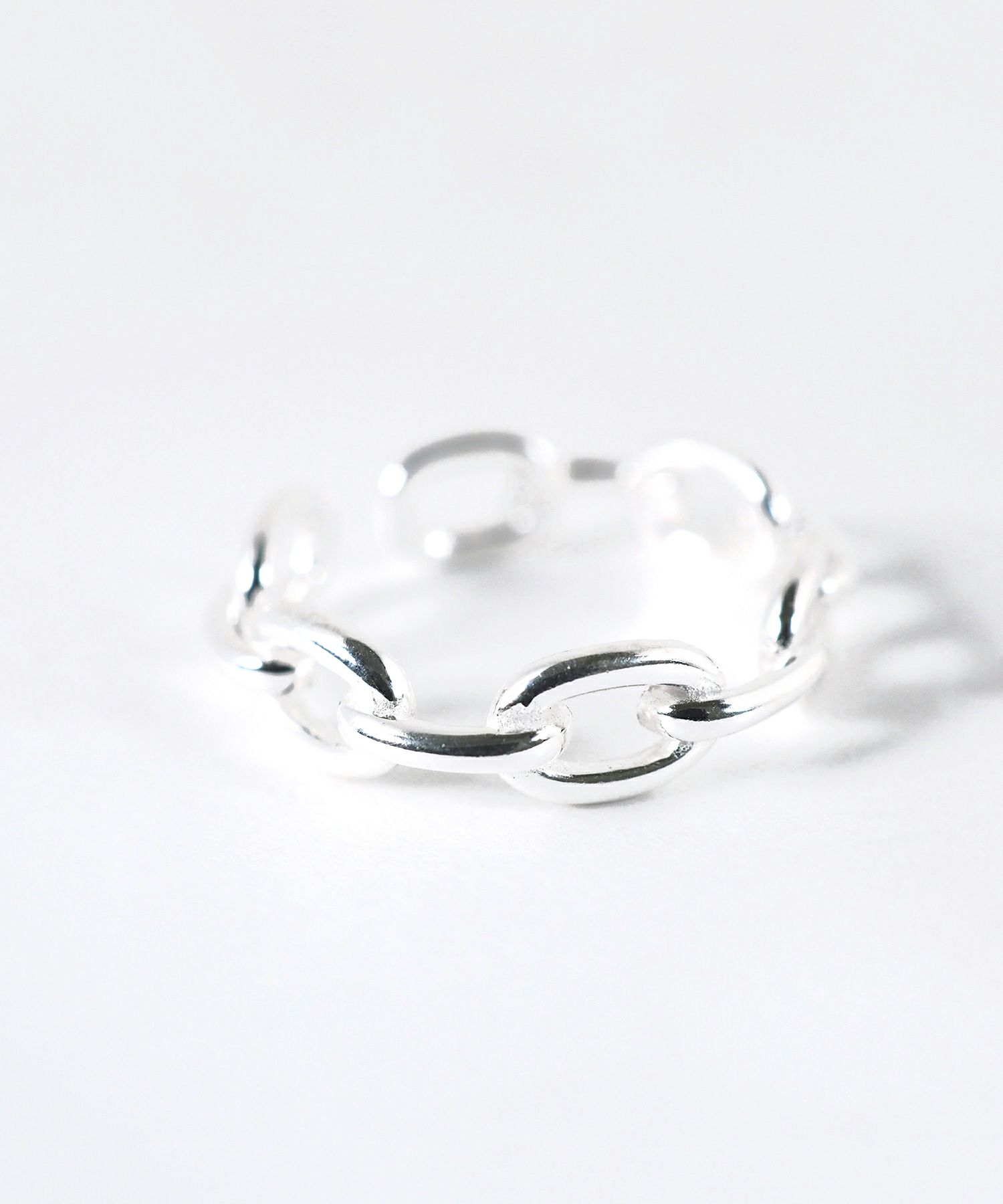 [SV925]チェーンデザインオープンリング