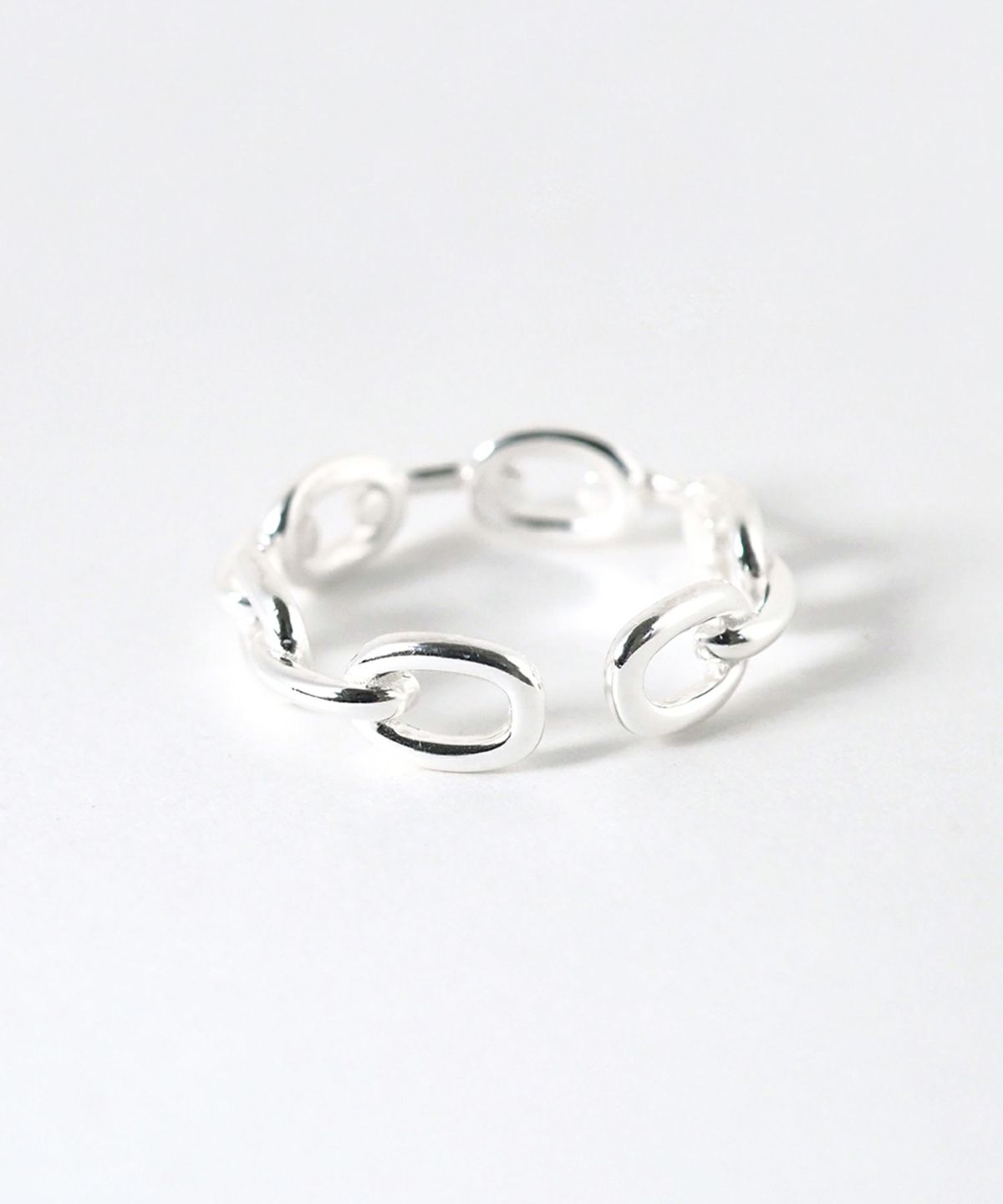 [SV925]チェーンデザインオープンリング