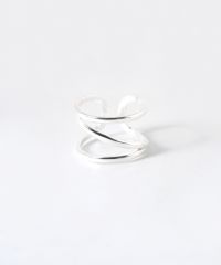 [SV925]ダブルラインピンキーリング