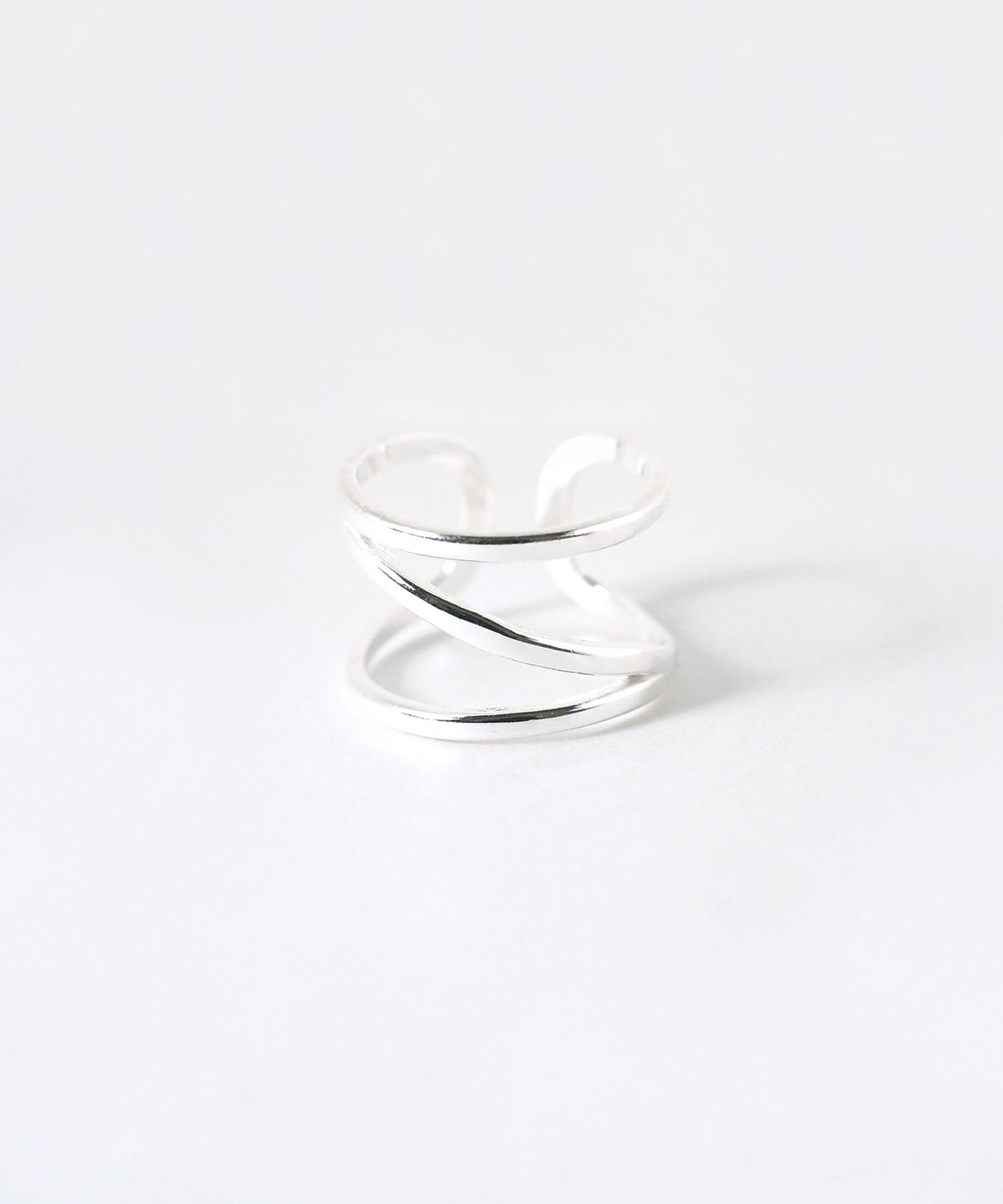 [SV925]ダブルラインピンキーリング