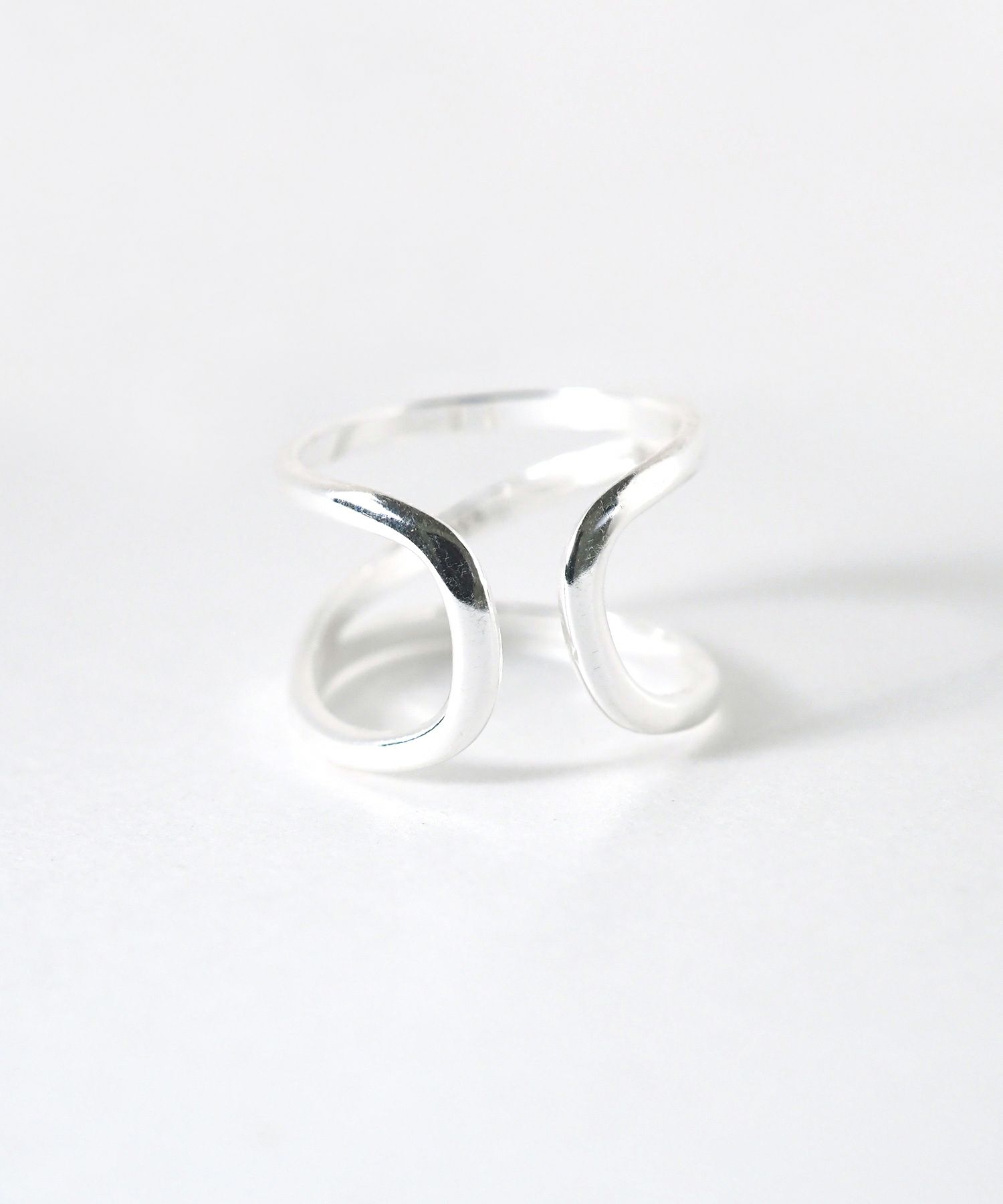 [SV925]ダブルラインピンキーリング