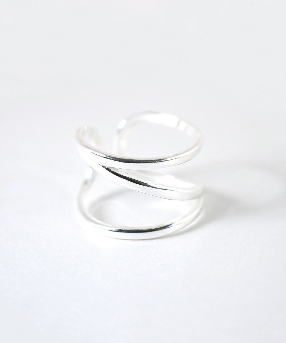 [SV925]ダブルラインピンキーリング