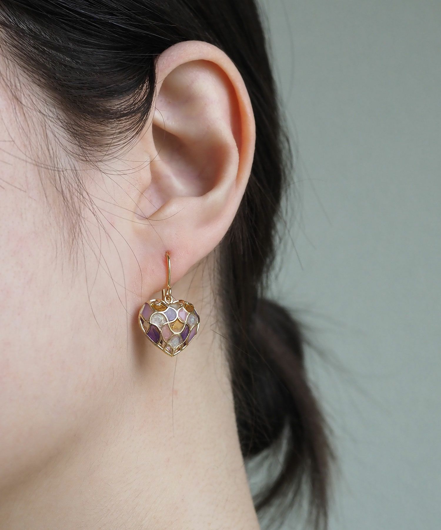 ハートモロッカンピアス【MORROCCAN】