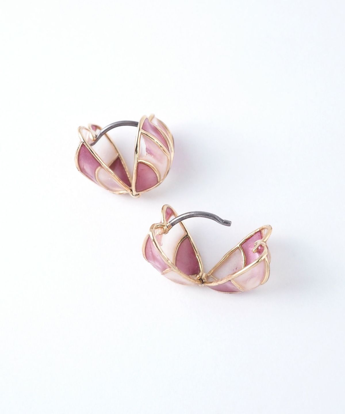 ミニハートモロッカンステンレスポストピアス【MORROCCAN】