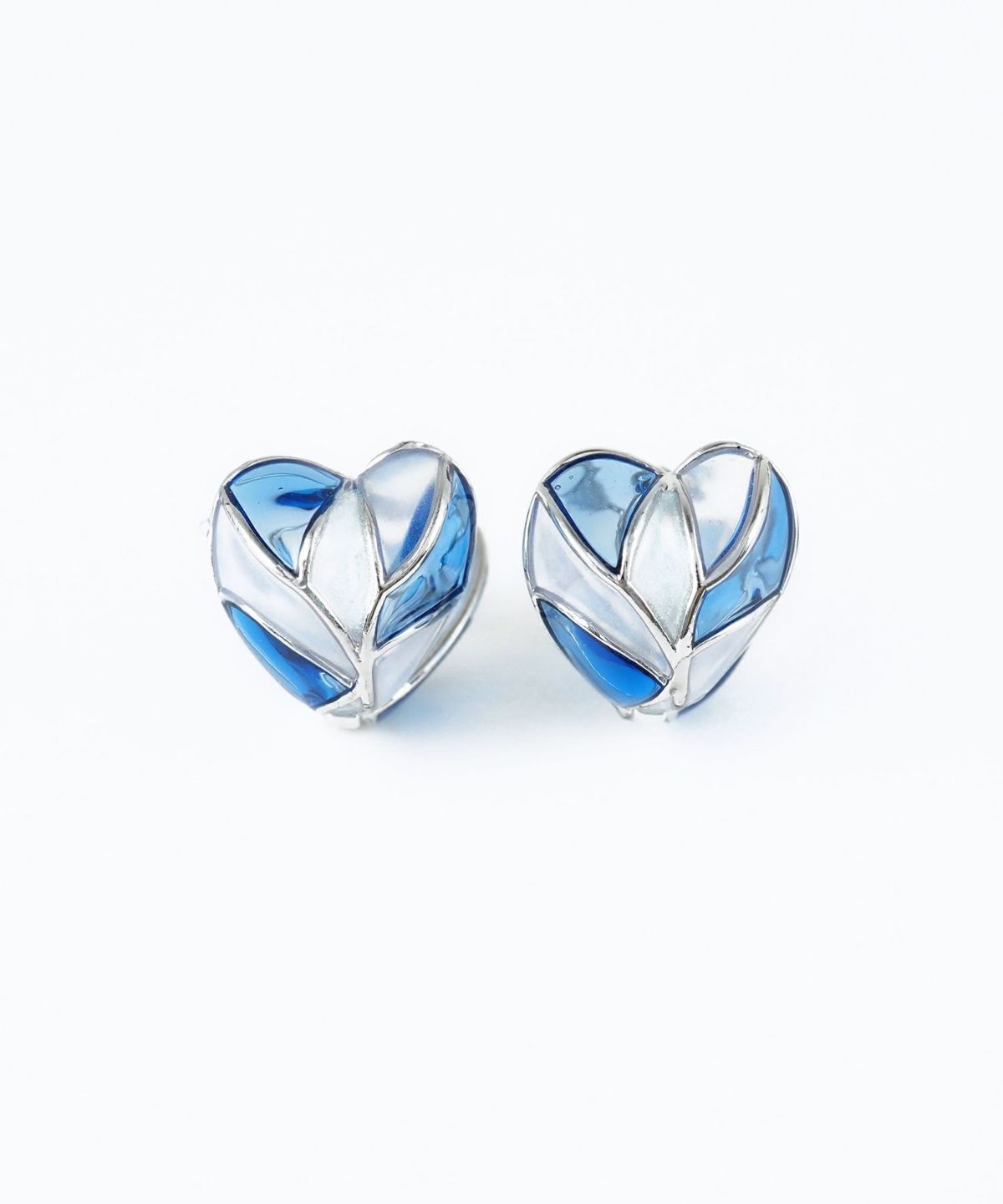 ミニハートモロッカンステンレスポストピアス【MORROCCAN】