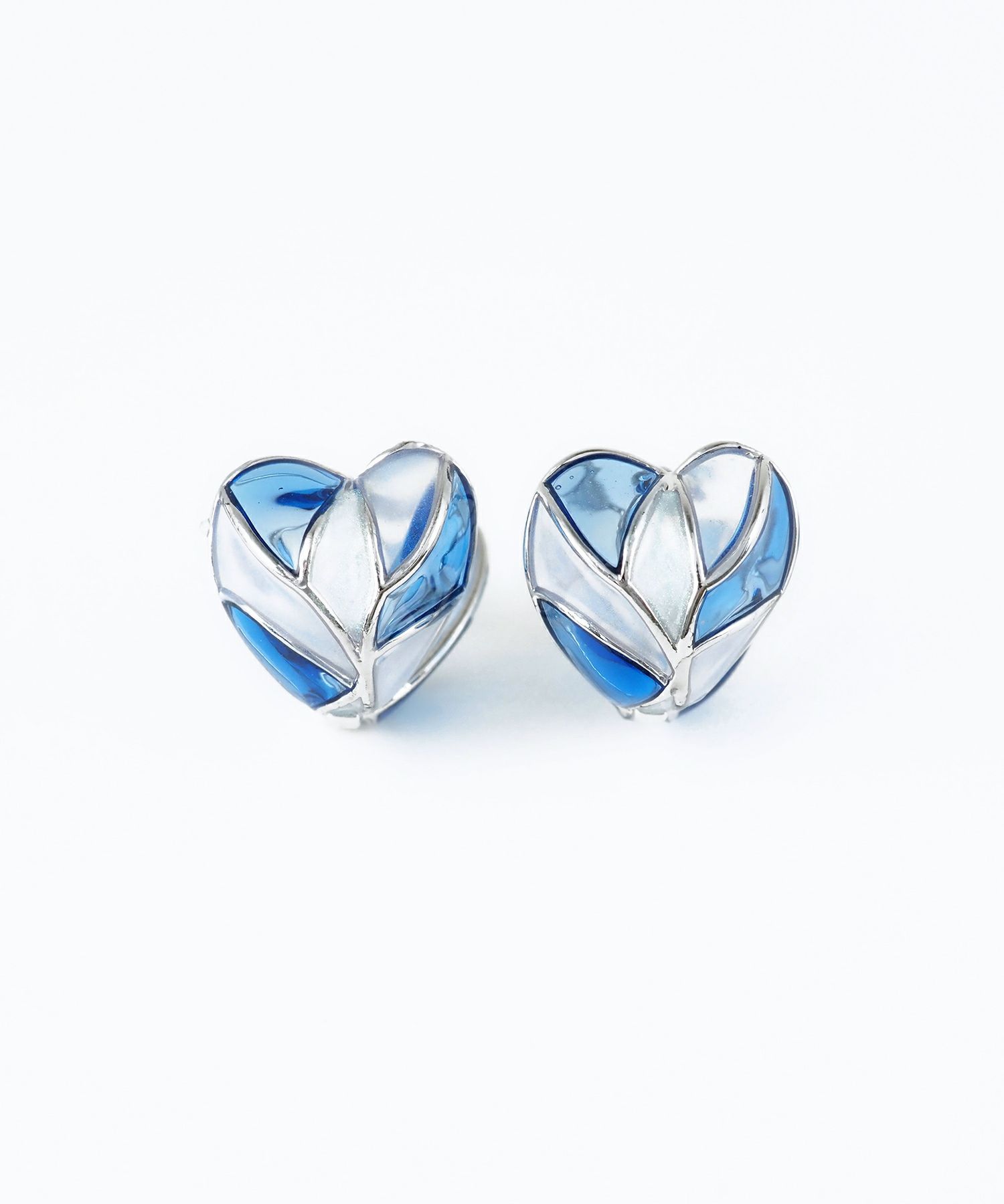 ミニハートモロッカンステンレスポストピアス【MORROCCAN】