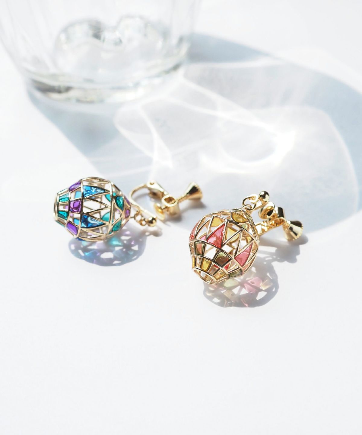 ラウンドモロッカンイヤリング【MORROCCAN】