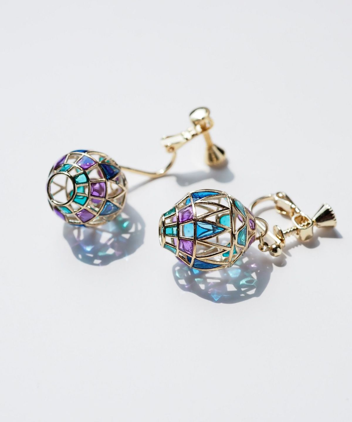 ラウンドモロッカンイヤリング【MORROCCAN】