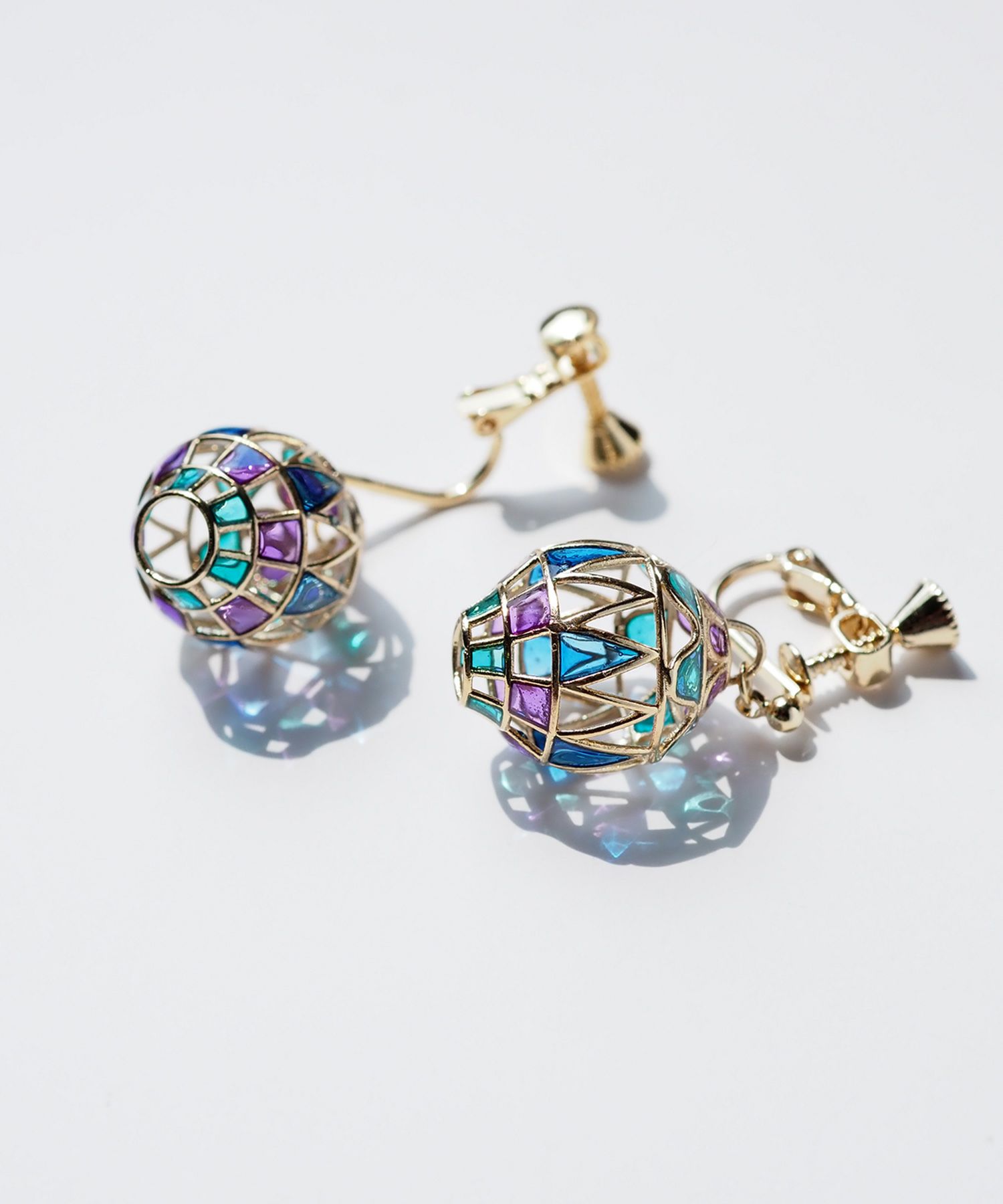 ラウンドモロッカンイヤリング【MORROCCAN】