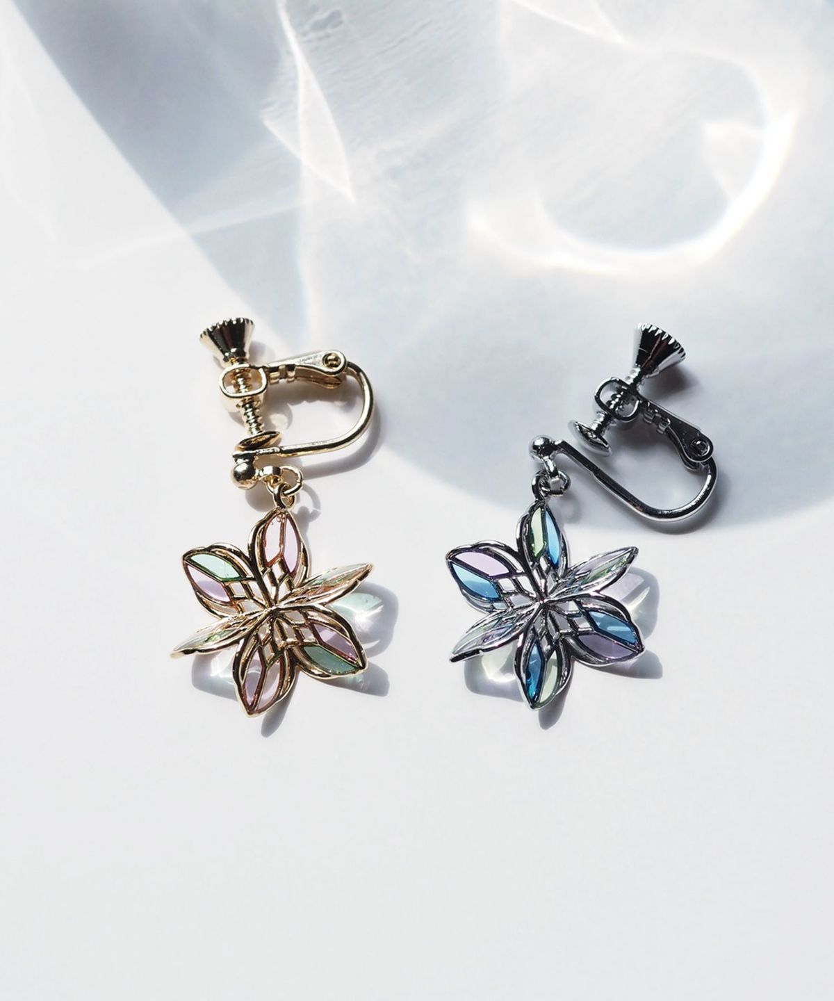 フラワーモロッカンイヤリング【MORROCCAN】