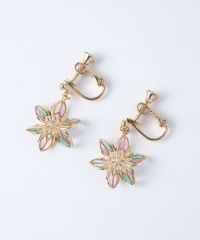 フラワーモロッカンイヤリング【MORROCCAN】