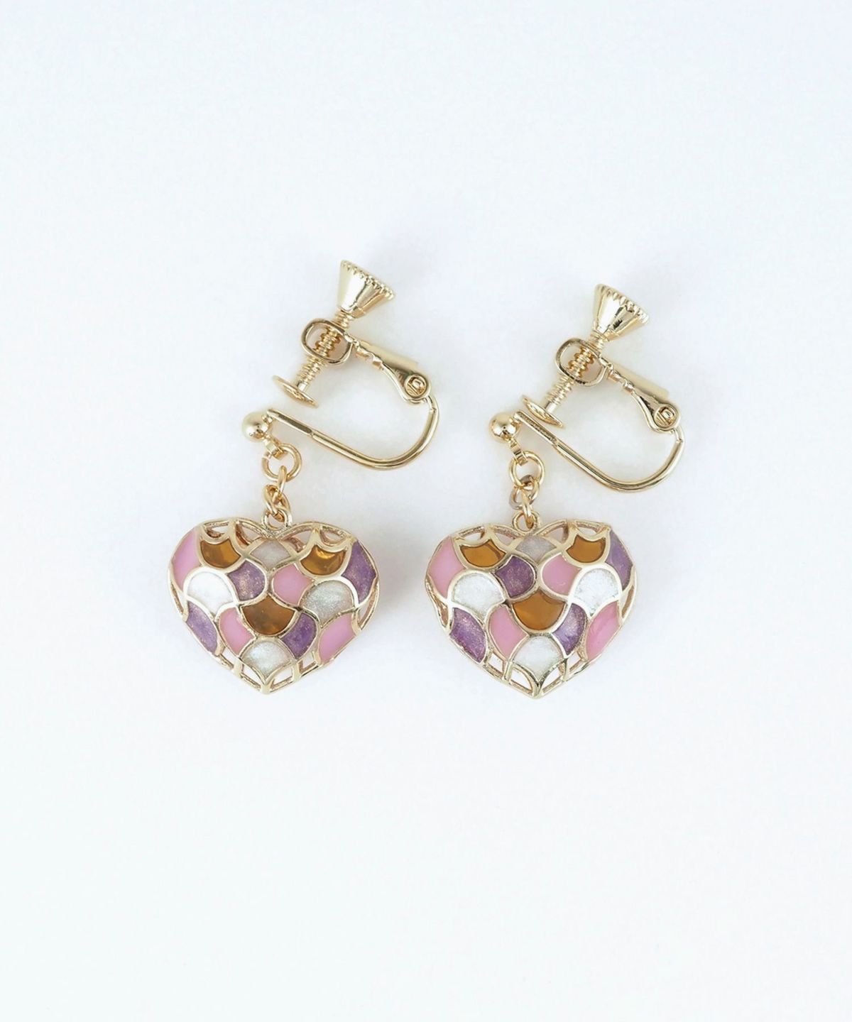 ハートモロッカンイヤリング【MORROCCAN】