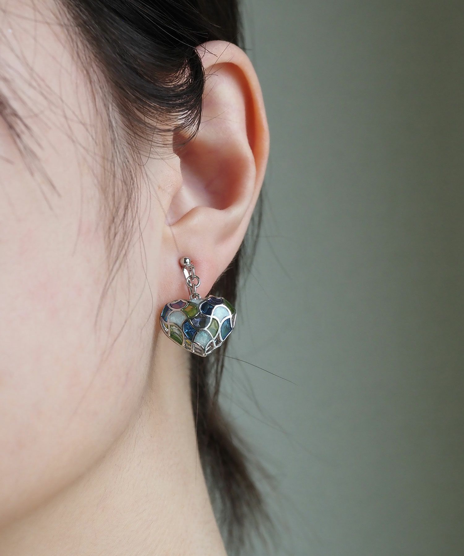 ハートモロッカンイヤリング【MORROCCAN】