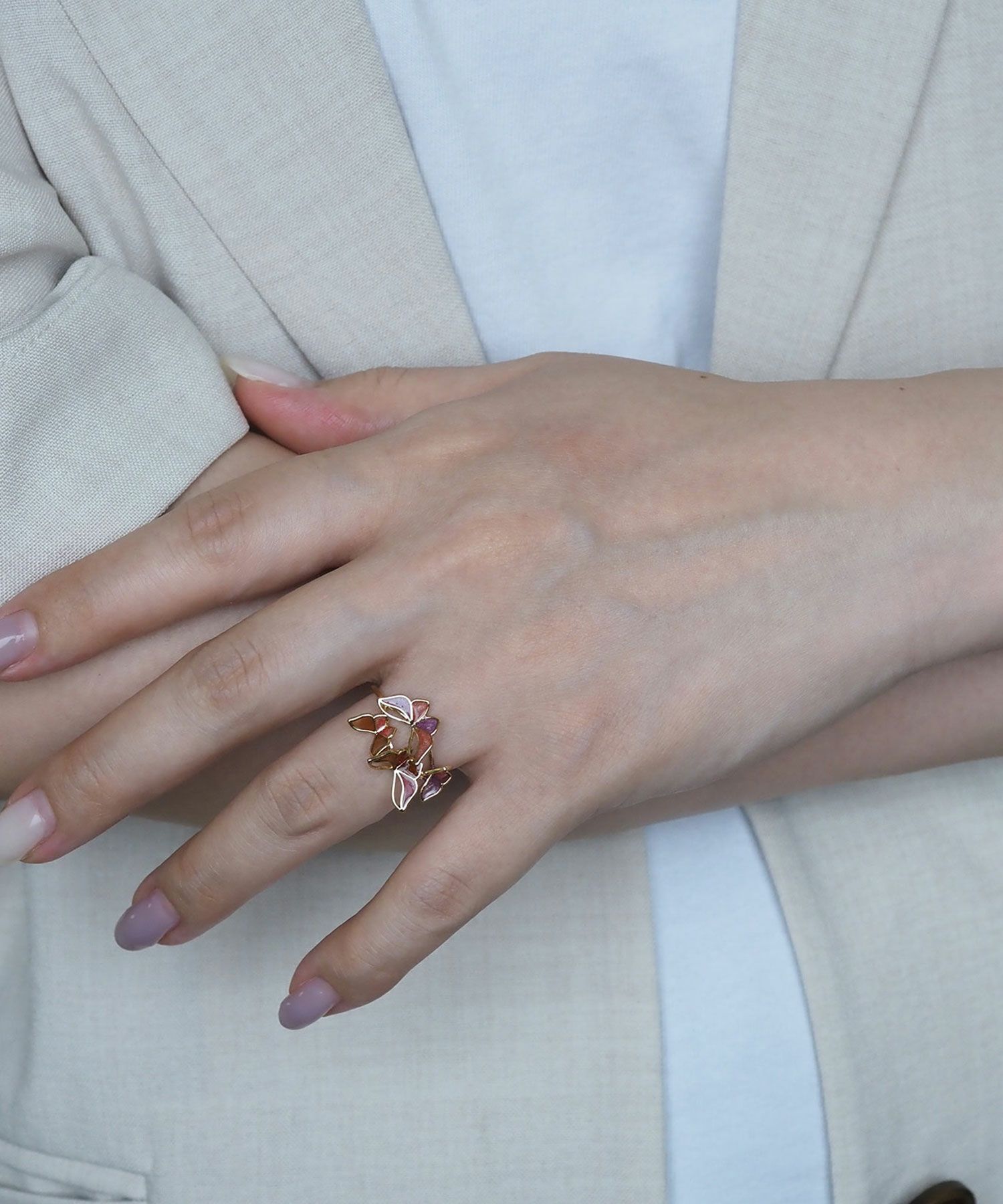 バタフライモロッカンリング【MORROCCAN】