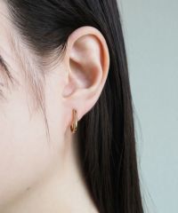 オーバルスリムワンタッチステンレスピアス【MUK lucenzio】 | 【公式