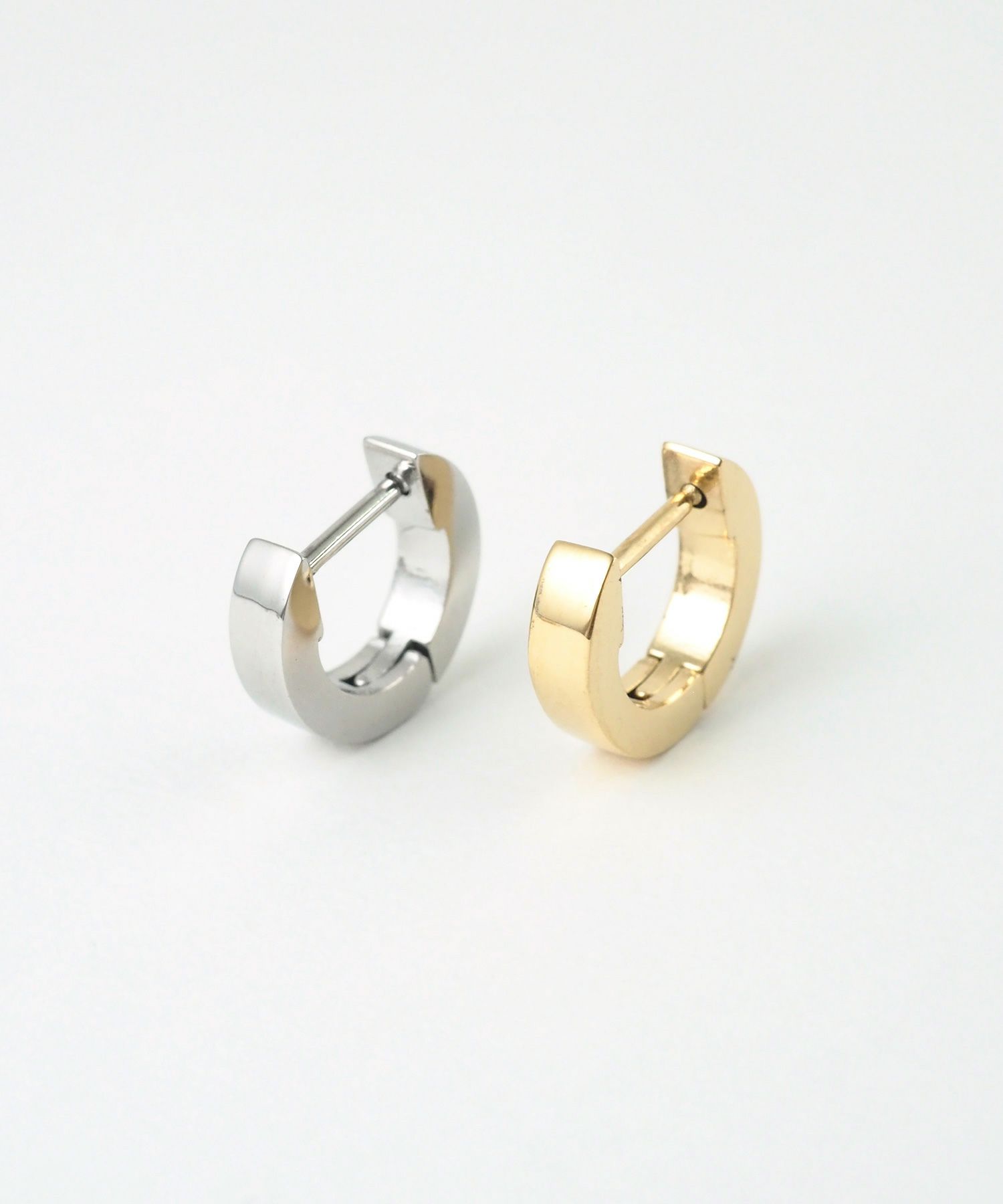 ラウンドワンタッチステンレスピアス【MUK lucenzio】