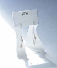 ドロップパールピュアチタンポストピアス【ISS】