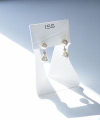 バロックシズクパールピュアチタンポストピアス【ISS】